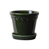 Kobenhavner Glazed Pot - Green Vases & Planters 