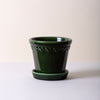 Kobenhavner Pot 18cm- Glazed Emerald Green Kitchen 