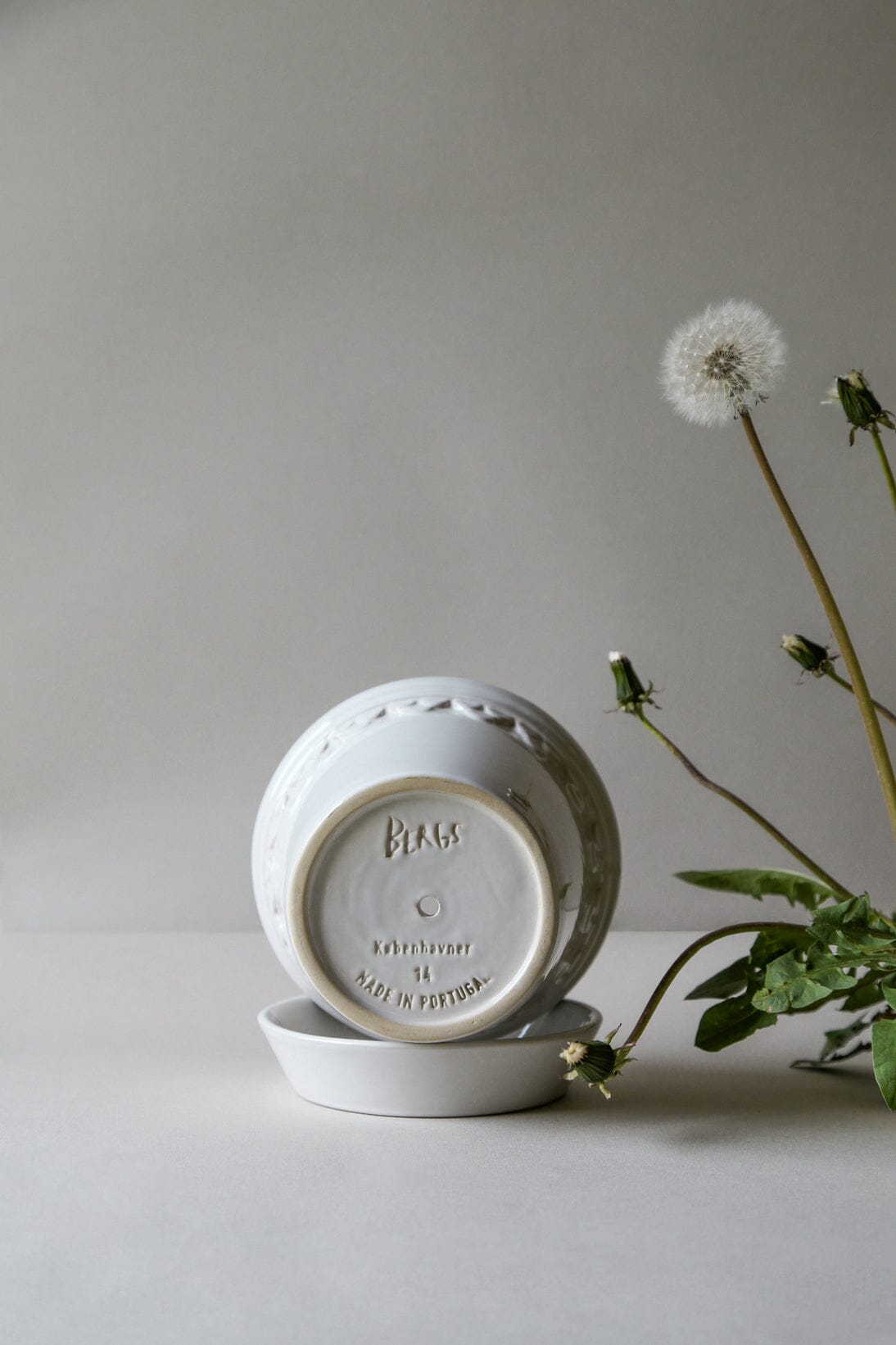 Kobenhavner- White Glazed Vases & Planters 