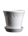 Kobenhavner- White Glazed Vases & Planters 