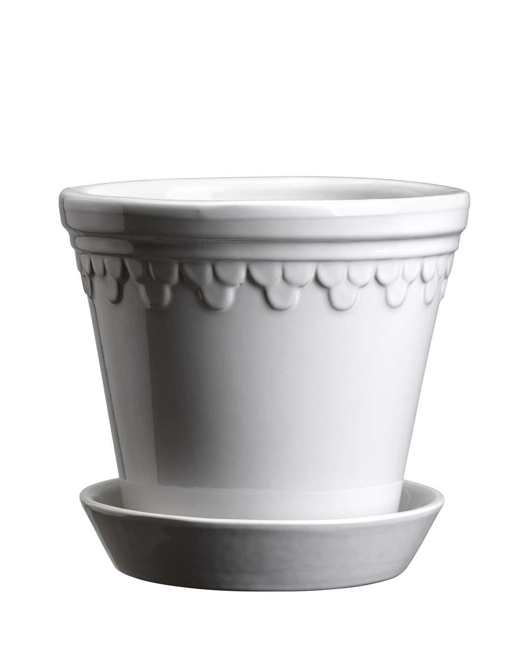 Kobenhavner- White Glazed Vases & Planters 