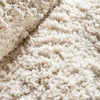 Kodiak Ivory Handwoven Microfiber Performance Rug Rugs 