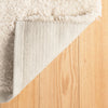 Kodiak Ivory Handwoven Microfiber Performance Rug Rugs 