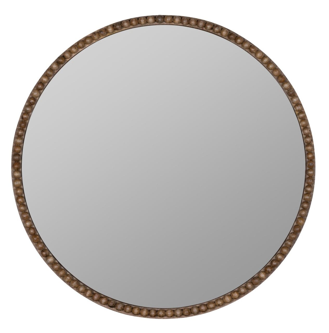 Lacey Round Natural Mirror Mirrors 