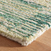 Ladycross Green Hand Hooked Wool Rug Rugs 