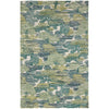 Ladycross Green Hand Hooked Wool Rug Rugs 