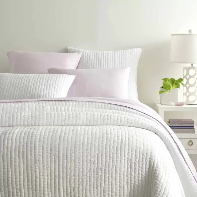 Lana Voile White Quilt Comforters, Quilts & Coverlets 