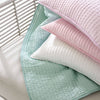 Lana Voile White Quilted Sham Shams & Pillowcases 