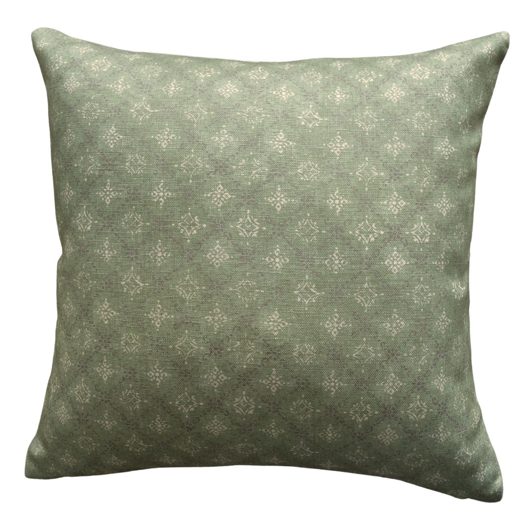 Lattice Pillow - Green 20" Pillows 