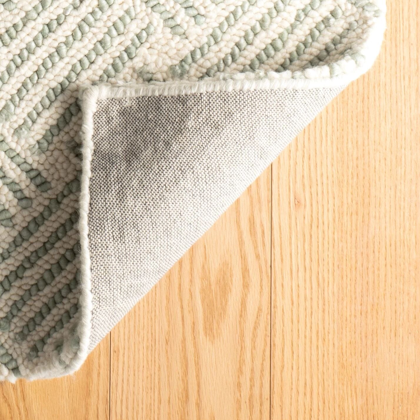 Layers Desert Sage Hand Hooked Wool Rug Rugs 