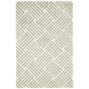 Layers Desert Sage Hand Hooked Wool Rug Rugs 