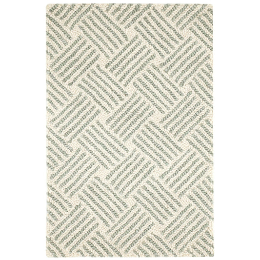 Layers Desert Sage Hand Hooked Wool Rug Rugs 
