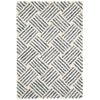 Layers Indigo Hand Hooked Wool Rug Rugs 