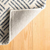 Layers Indigo Hand Hooked Wool Rug Rugs 