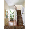Leopard Hand Micro Hooked Wool Rug - Brown Rugs 