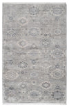 Lila Grey Hand Knotted Wool Rug Rugs 