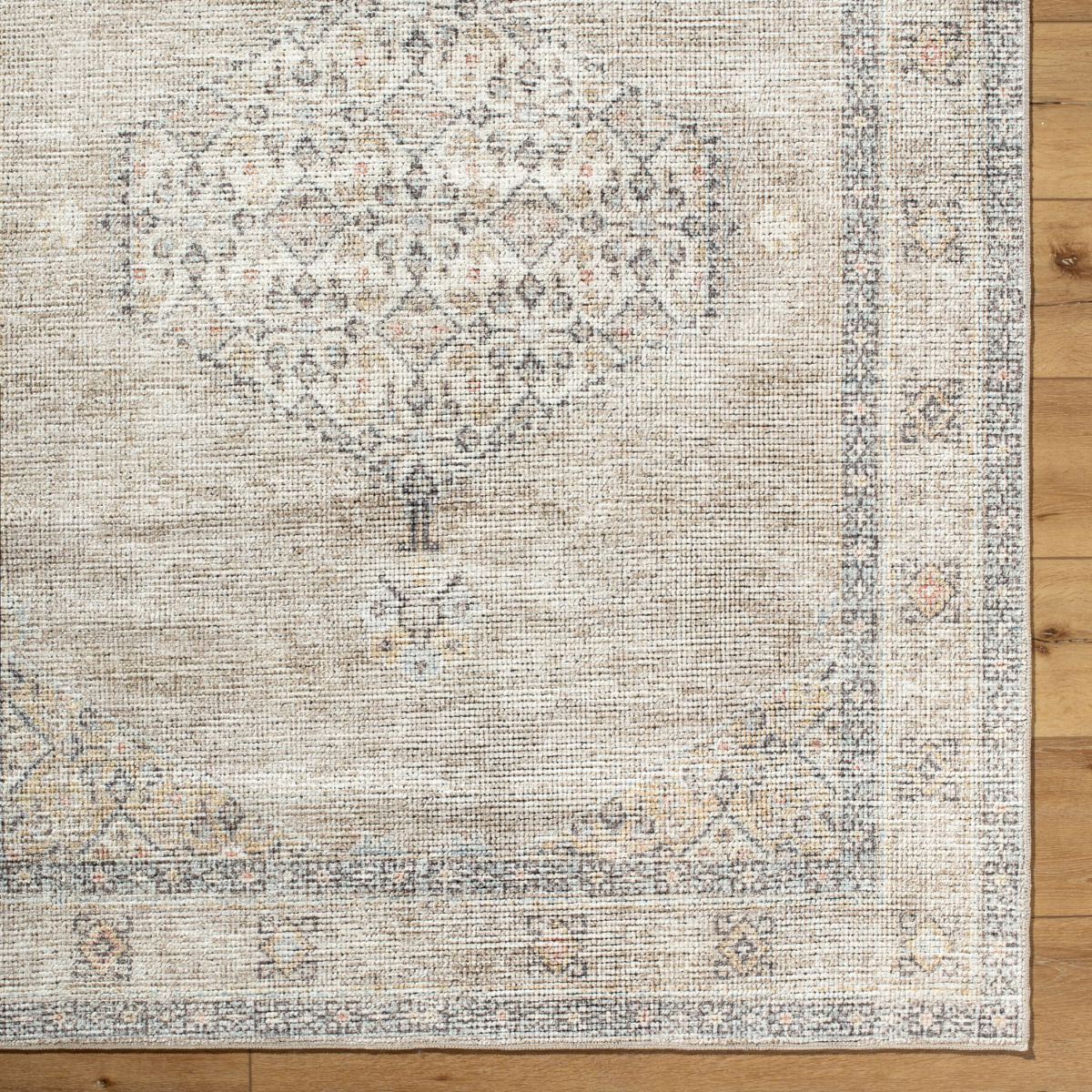 Lila Woven Rug - Light Gray Rugs 