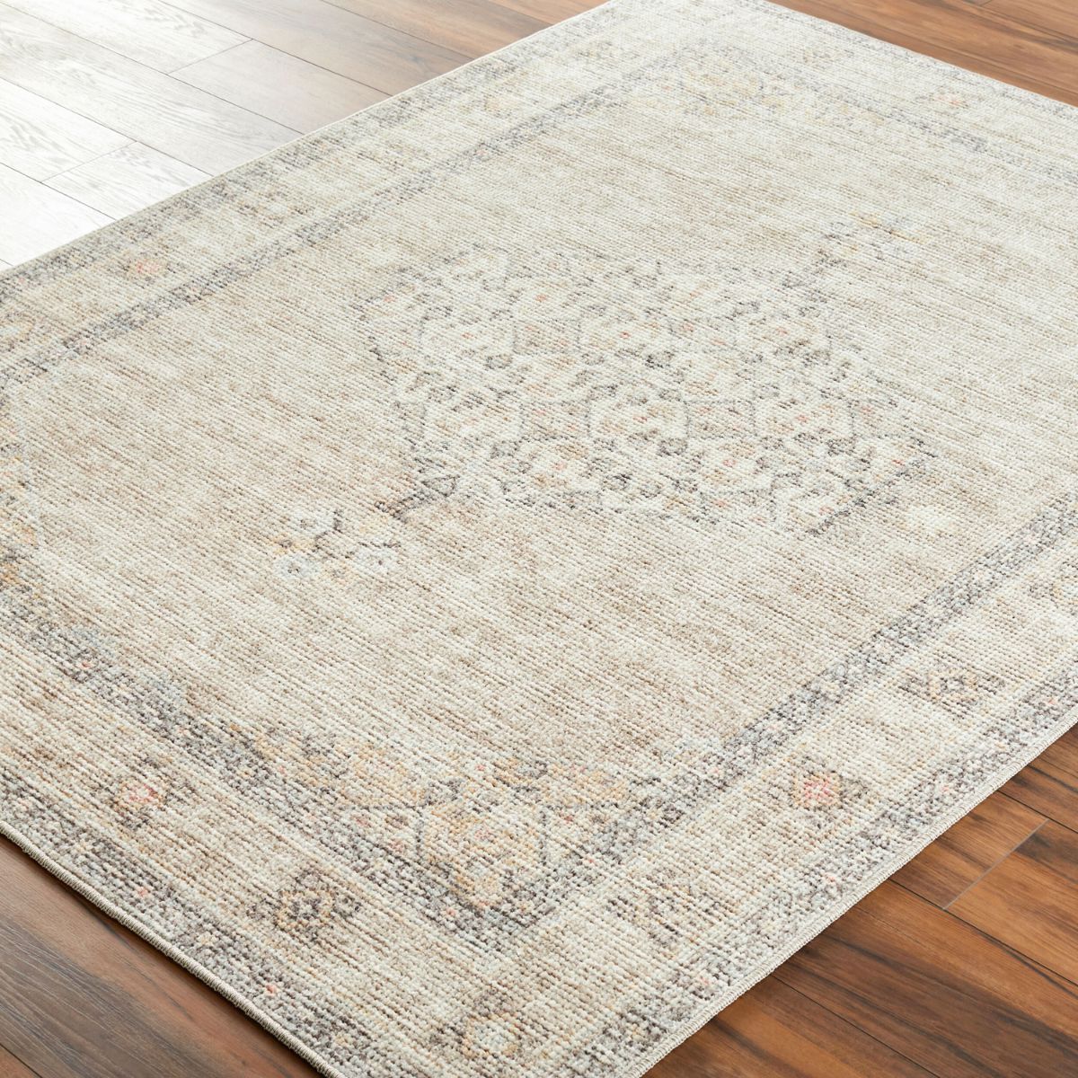 Lila Woven Rug - Light Gray Rugs 