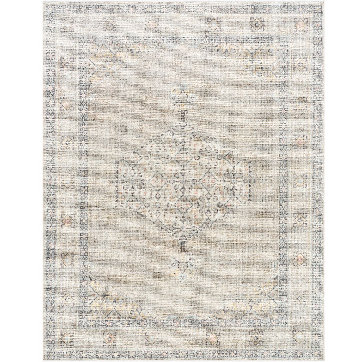 Lila Woven Rug - Light Gray – Rainsford Company