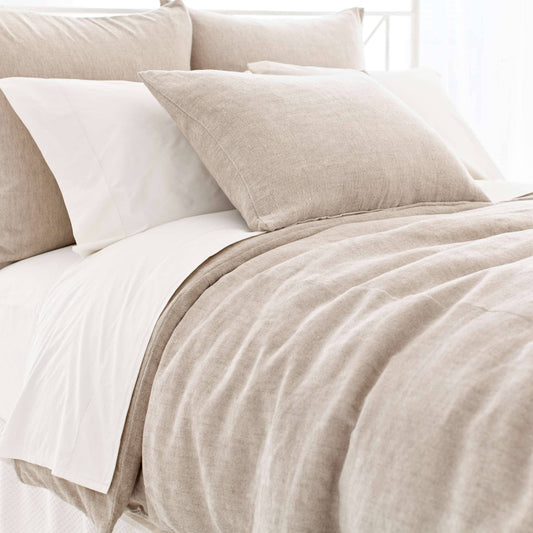 Linen Chenille Natural duvet cover Duvet Covers 