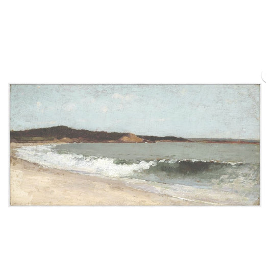 *Local Pick-Up* Sandbanks Landscape - Framed Canvas Framed Art 