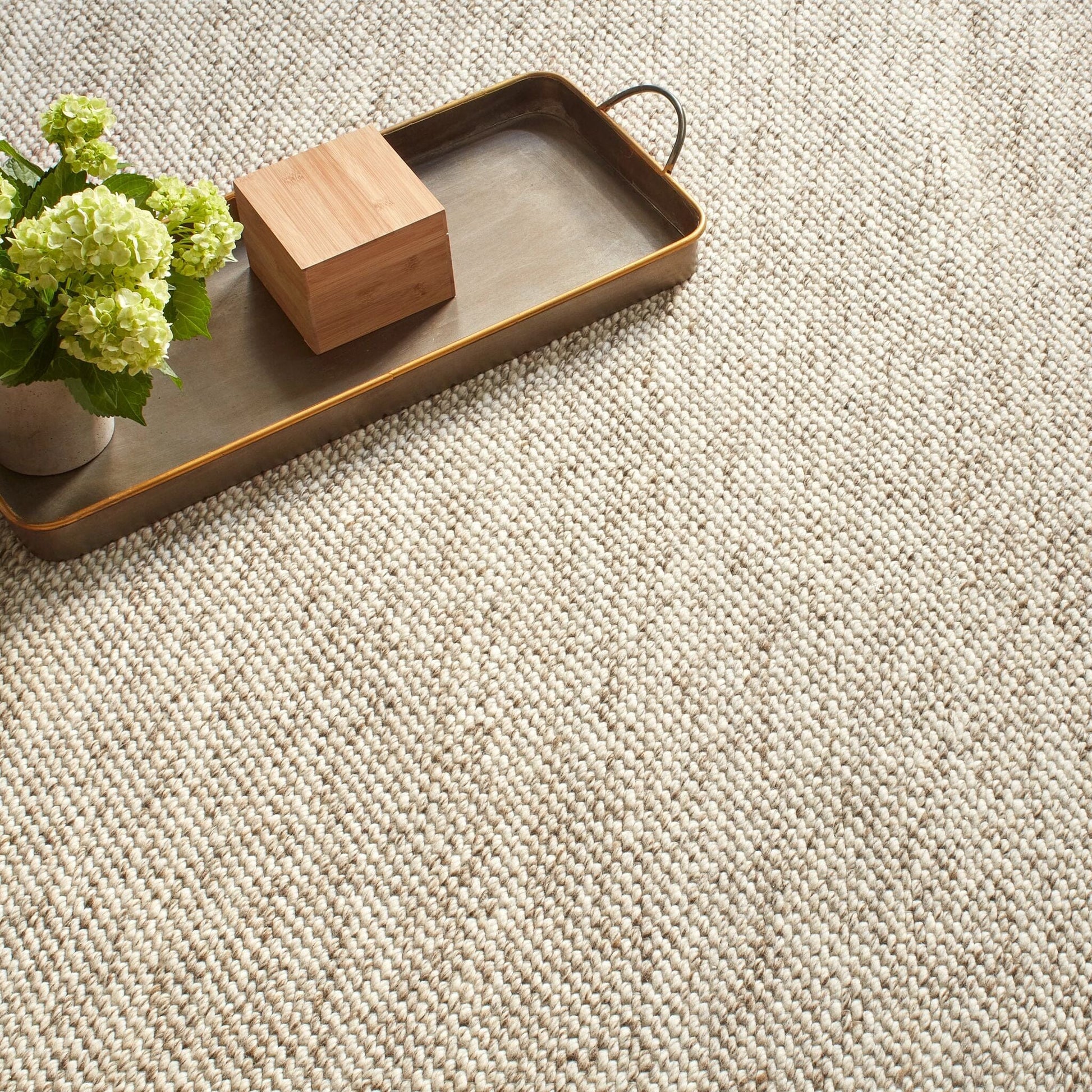 Loggia Natural Handwoven Wool Rug Rugs 