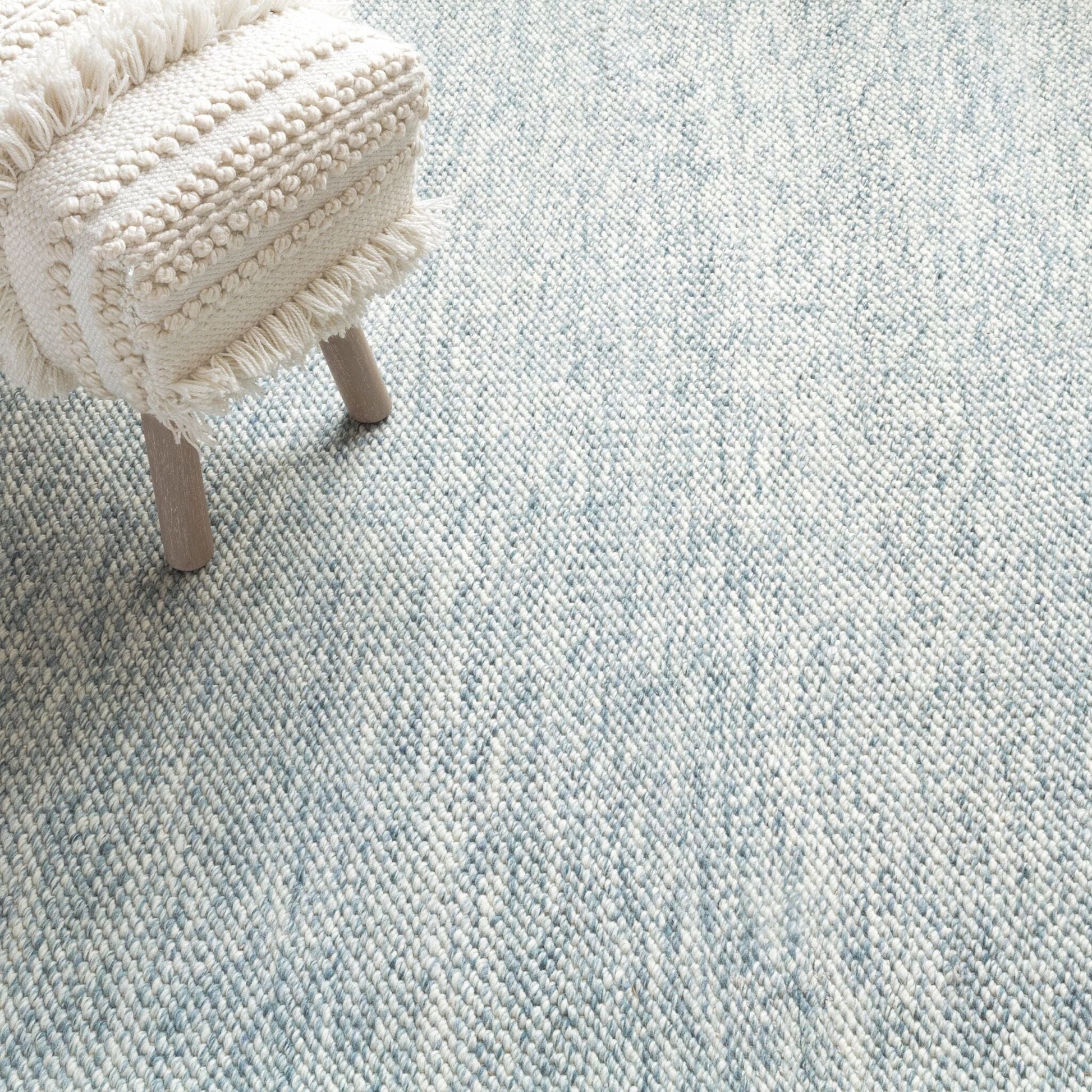 Loggia Sky Handwoven Wool Rug Rugs 