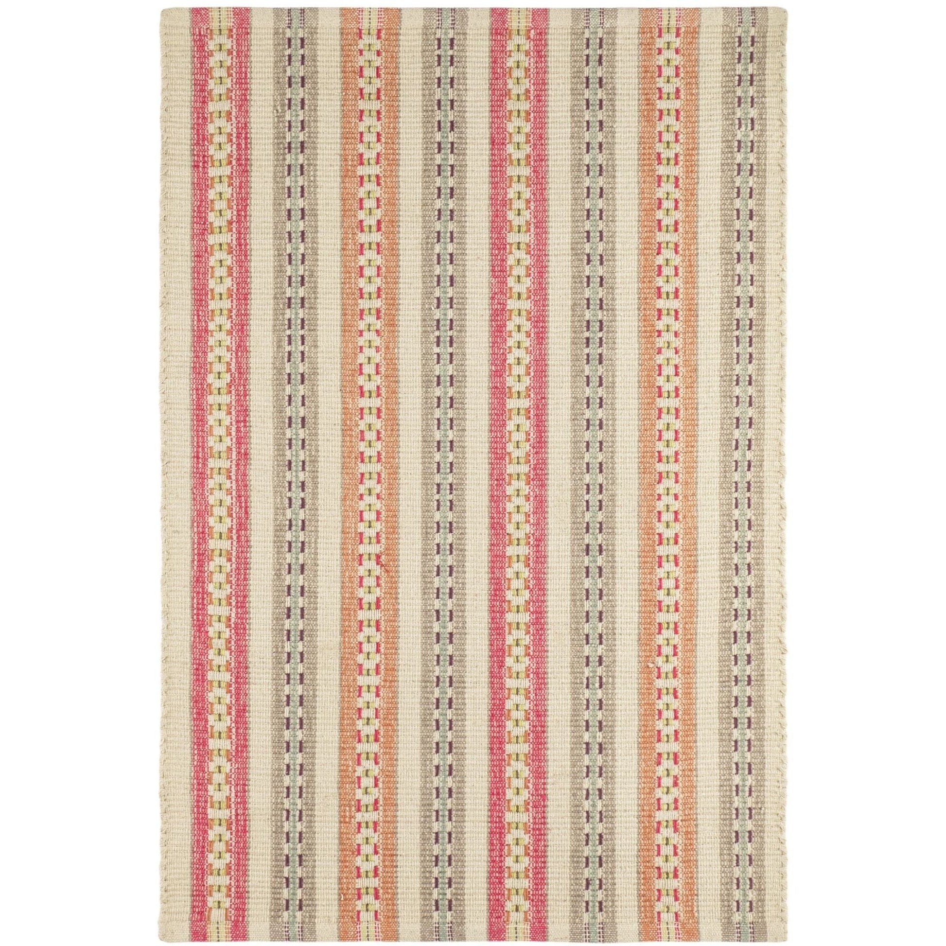 Long Slade Spice Handwoven Cotton Rug Rugs 