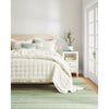Long Slade Teal Handwoven Cotton Rug Rugs 