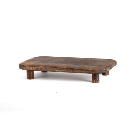 Low rounded rectangular riser- Small Baskets & Trays 