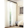 Lush Linen Ivory Curtain Panel Curtain Panel 