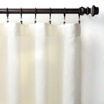Lush Linen Ivory Curtain Panel Curtain Panel 