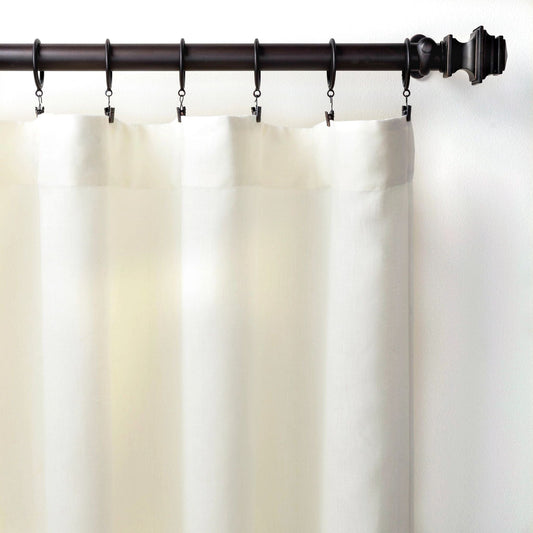 Lush Linen Ivory Curtain Panel Curtain Panel 