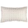Lush Linen Natural Puff Sham Quilted Sham 