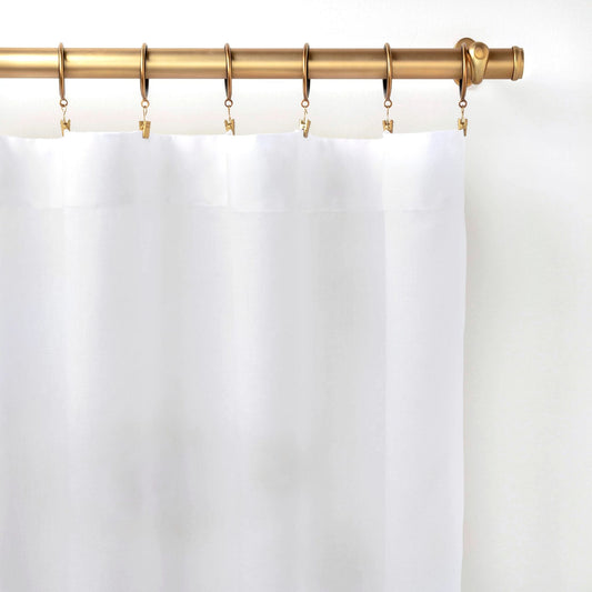Lush Linen White Curtain Panel Curtain Panel 