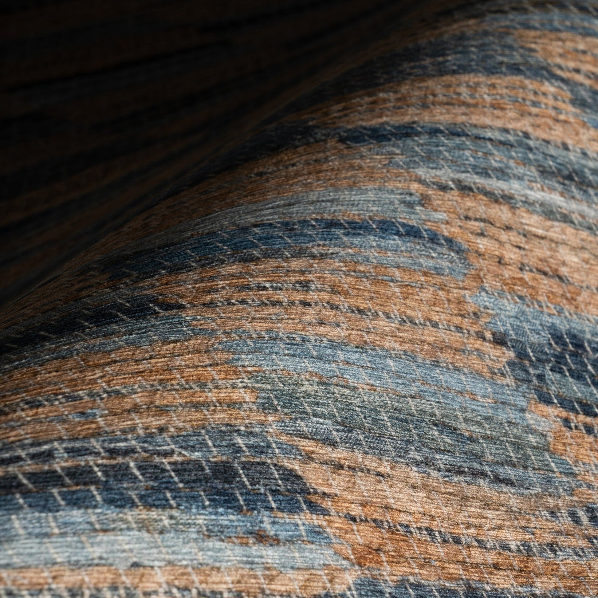 Lynix Coastal Striped Machine Washable Rug - Natural Rugs 