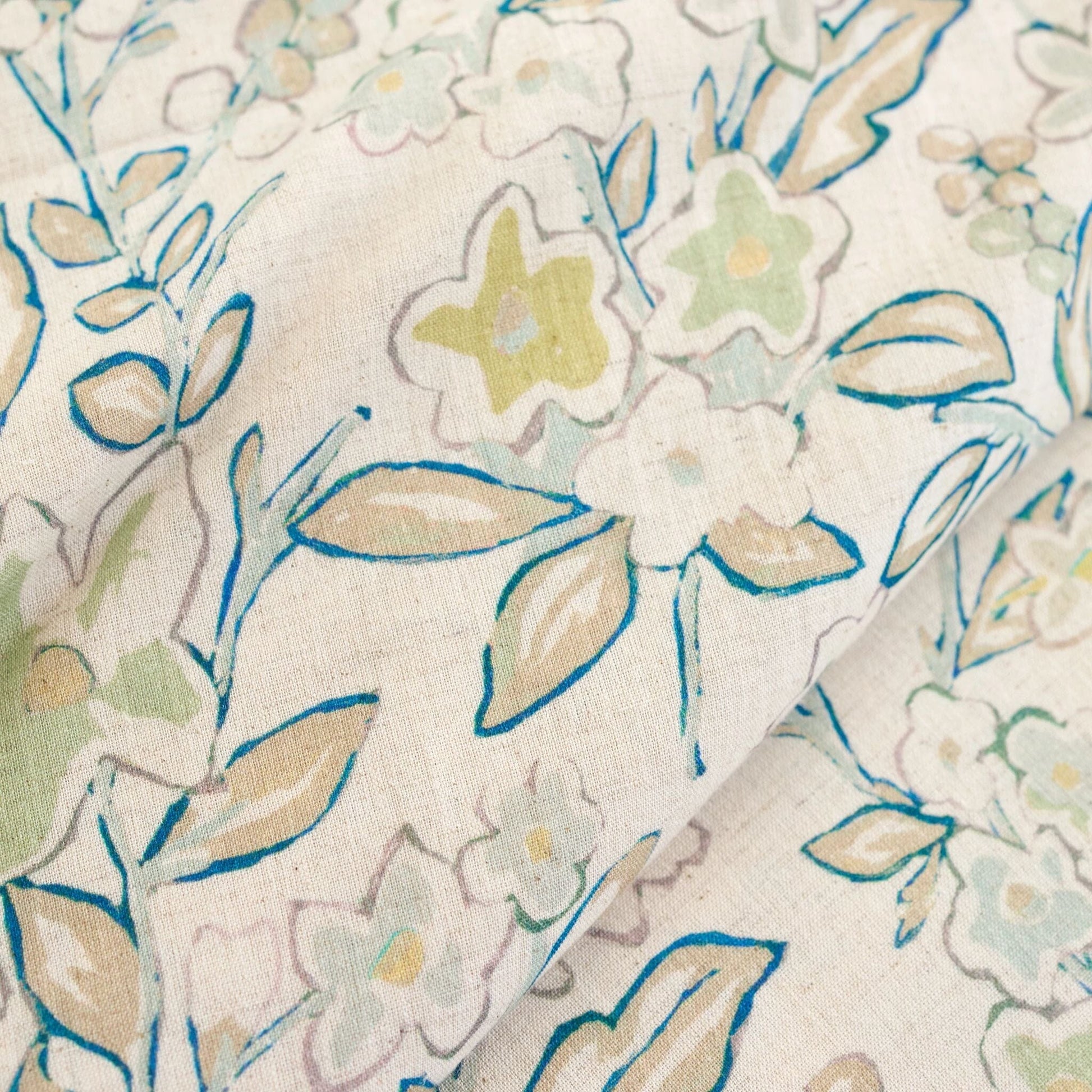 Macie Blue/Green Duvet Cover Duvet Cover 