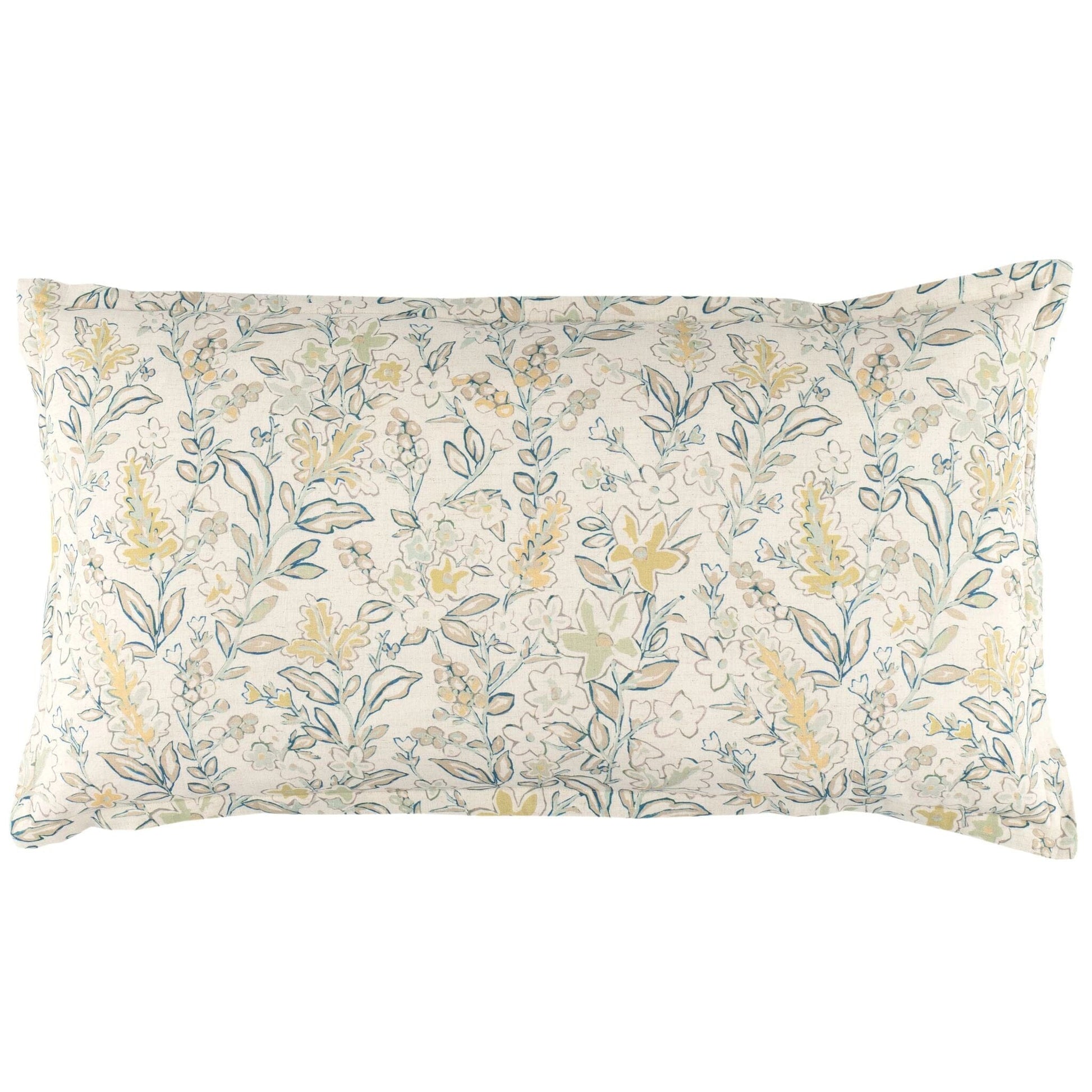Macie Blue/Green Sham Duvet Sham 