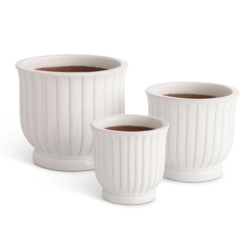 Makenna Pot - white Decorative Accessories 