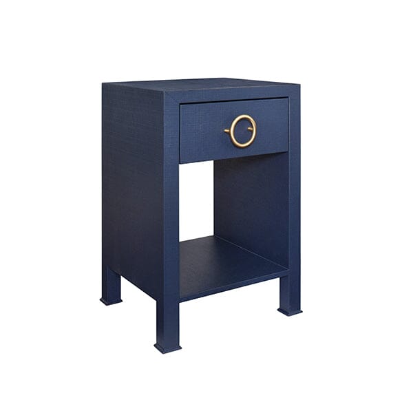 Malcolm Navy Side Table Cabinets & Chests 