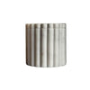 Marble Fluted Canister Objects & Accents 