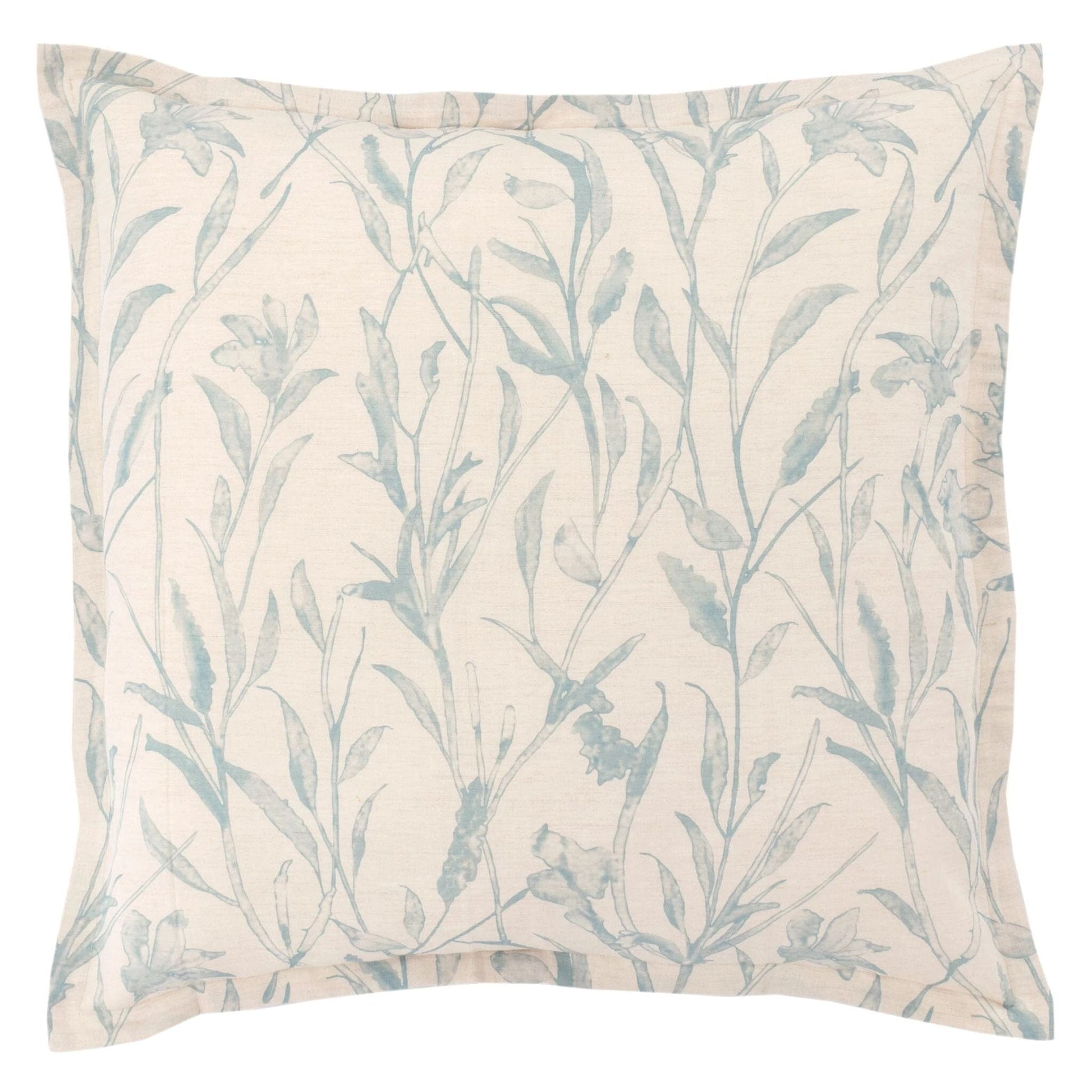 Margot Linen Pewter Blue Sham Duvet Sham 