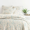 Margot Linen Pewter Blue Sham Duvet Sham 