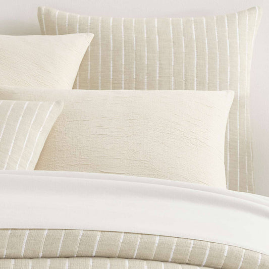 Marino Natural/Ivory Matelasse Sham