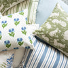 Markie Stripe Pillow 20" - Cobalt Pillows 