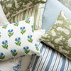 Markie Stripe Pillow 20" - Cobalt Pillows 