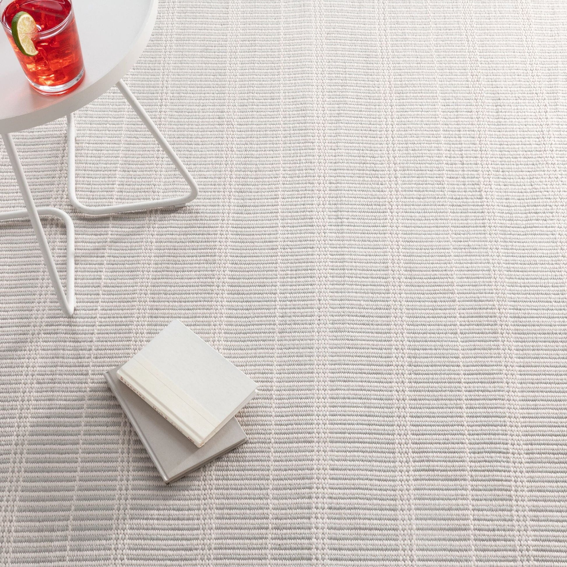 Marlo Platinum Handwoven Indoor/Outdoor Rug Rugs 