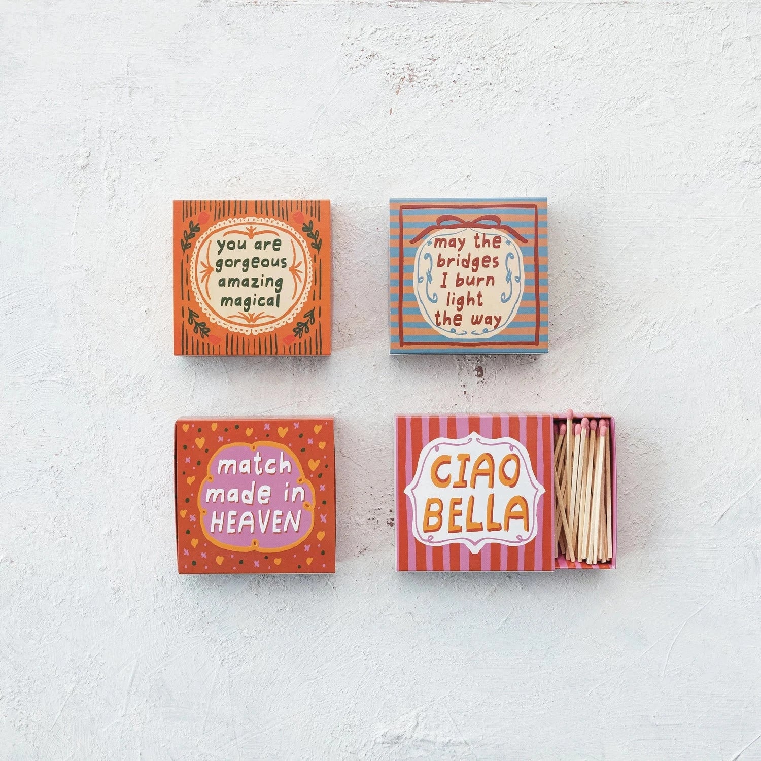 Matches in Matchbox Candles & Home Fragrance 