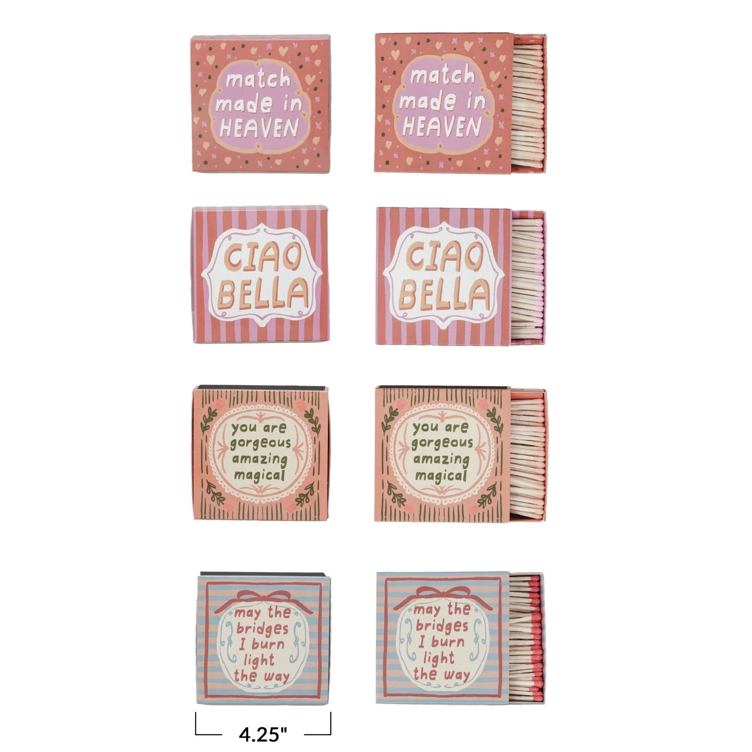 Matches in Matchbox Candles & Home Fragrance 