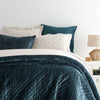 Matte Velvet Juniper Quilt Quilt 